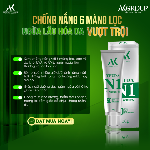 Kem chống nắng Yeuda N1 Sunscreen