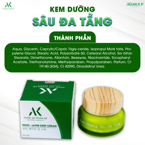 Kem dưỡng sâu đa tầng AK